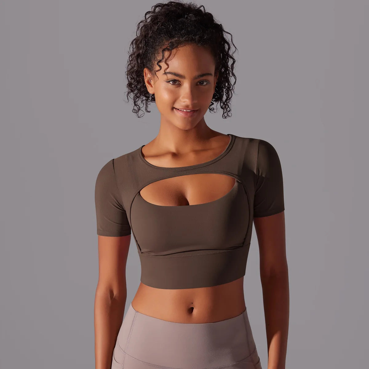 Casual Women's Running Clothing Quick Dry Sports Mesh Short Sleeve Fitness Yoga Top Breathable Luxury Crop Tops for Women