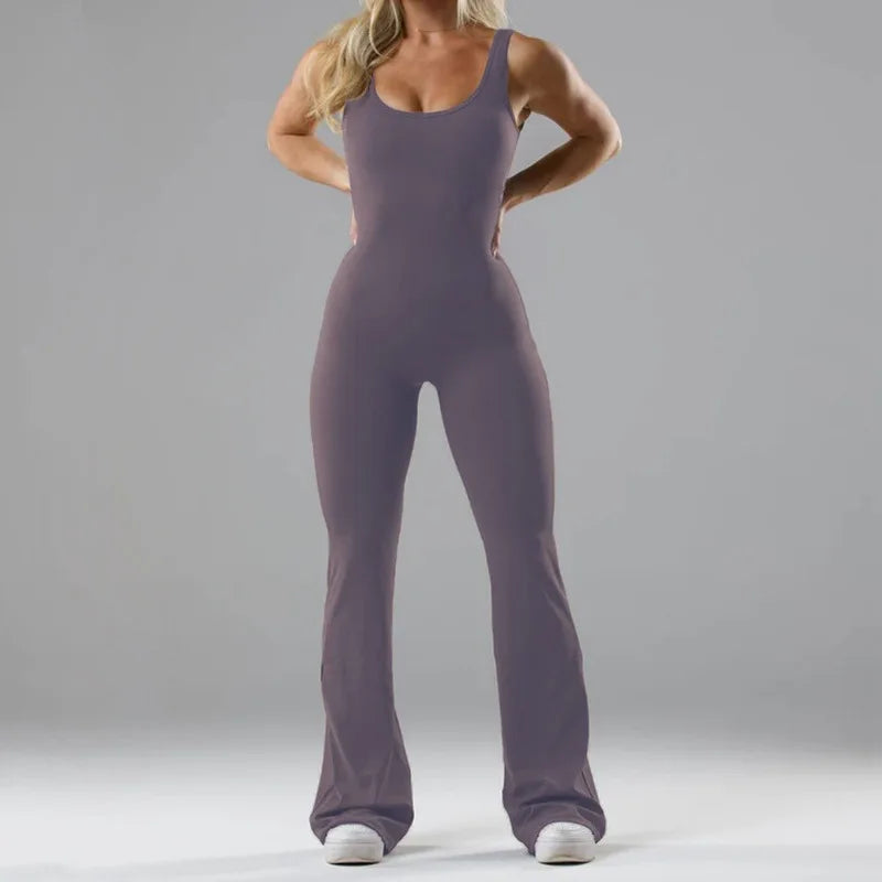 Customized Women's Yoga Rompers Seamless Tummy Control Jumpsuit Dancing Fitness Activewear Casual Bodysuits
