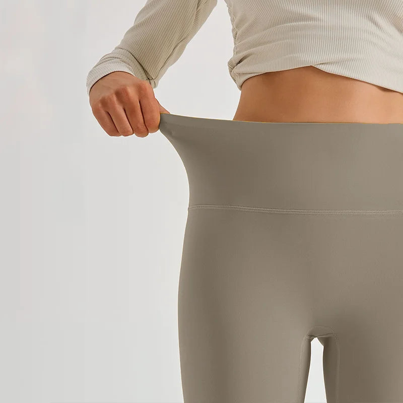 Solid Color Booty Pants Women's Butt Lifting Yoga Leggings Wholesale Seamless Set Yoga Suit Sport Leggings Women Fitness