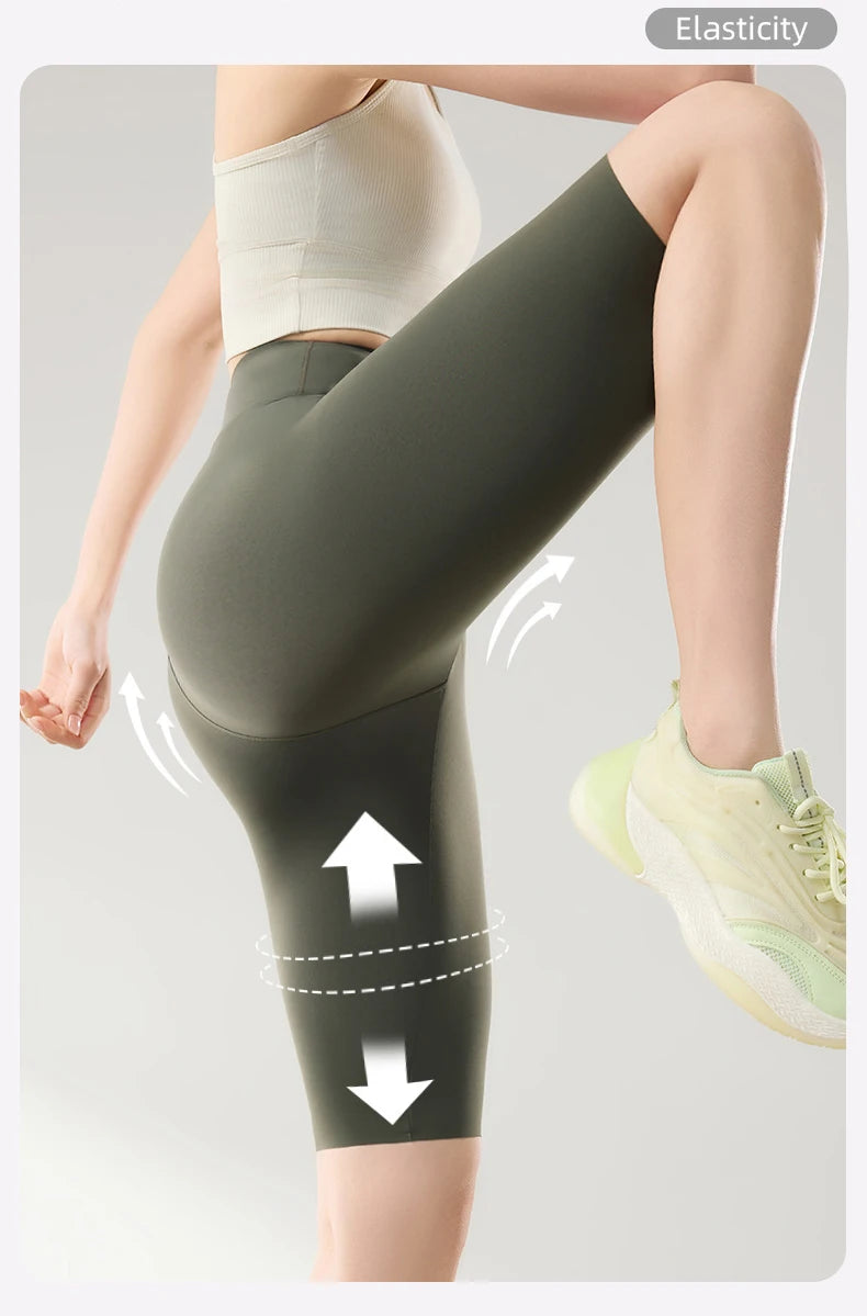 BIVIGAOS été mince crème solaire peau de requin cyclisme Shorts femmes Multi couleur Stretch serré mince Fitness vélo genou longueur Shorts