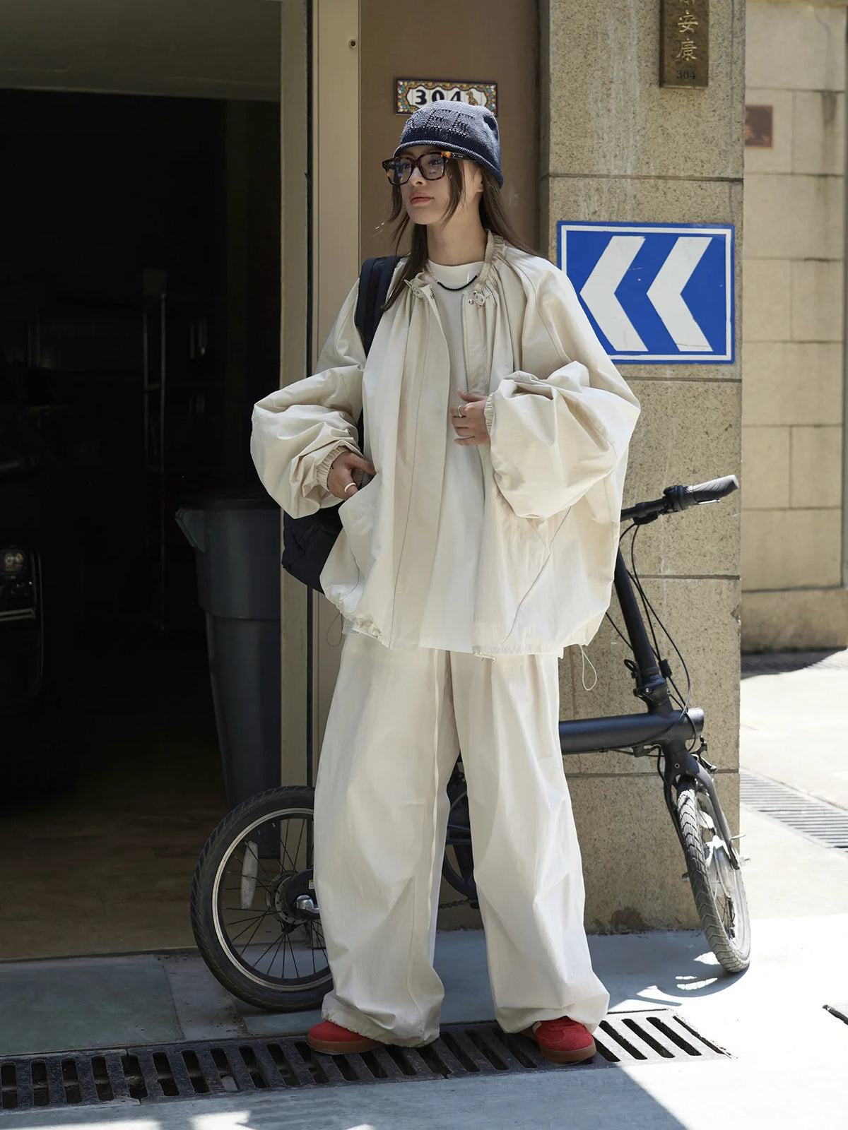Veste à fermeture éclair pour Sports de plein air, coupe ample, coupe-vent, Trench-Coat décontracté pour femmes, automne