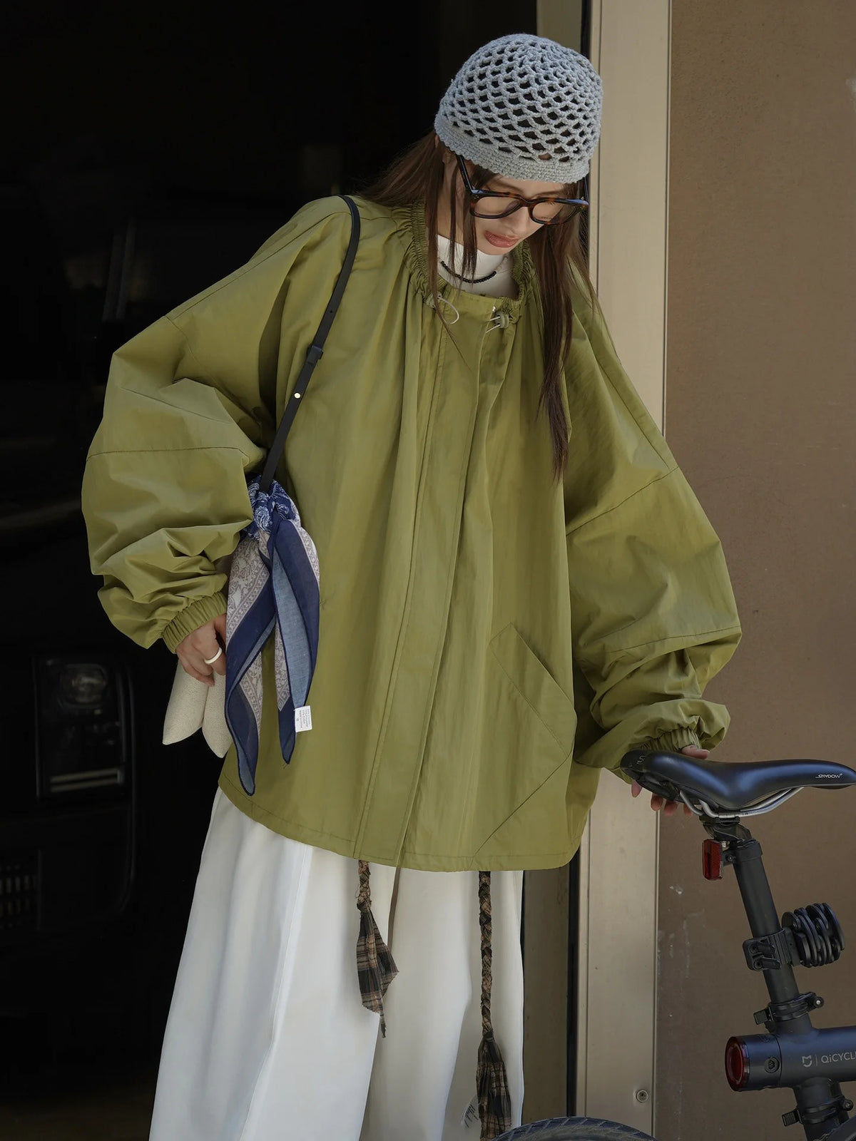Veste à fermeture éclair pour Sports de plein air, coupe ample, coupe-vent, Trench-Coat décontracté pour femmes, automne