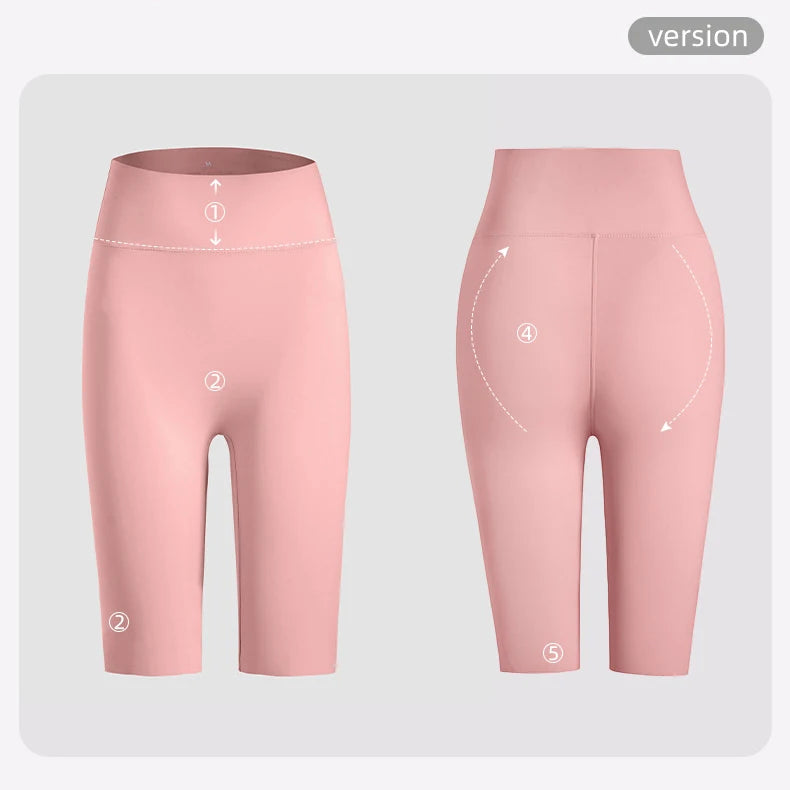 BIVIGAOS été mince crème solaire peau de requin cyclisme Shorts femmes Multi couleur Stretch serré mince Fitness vélo genou longueur Shorts