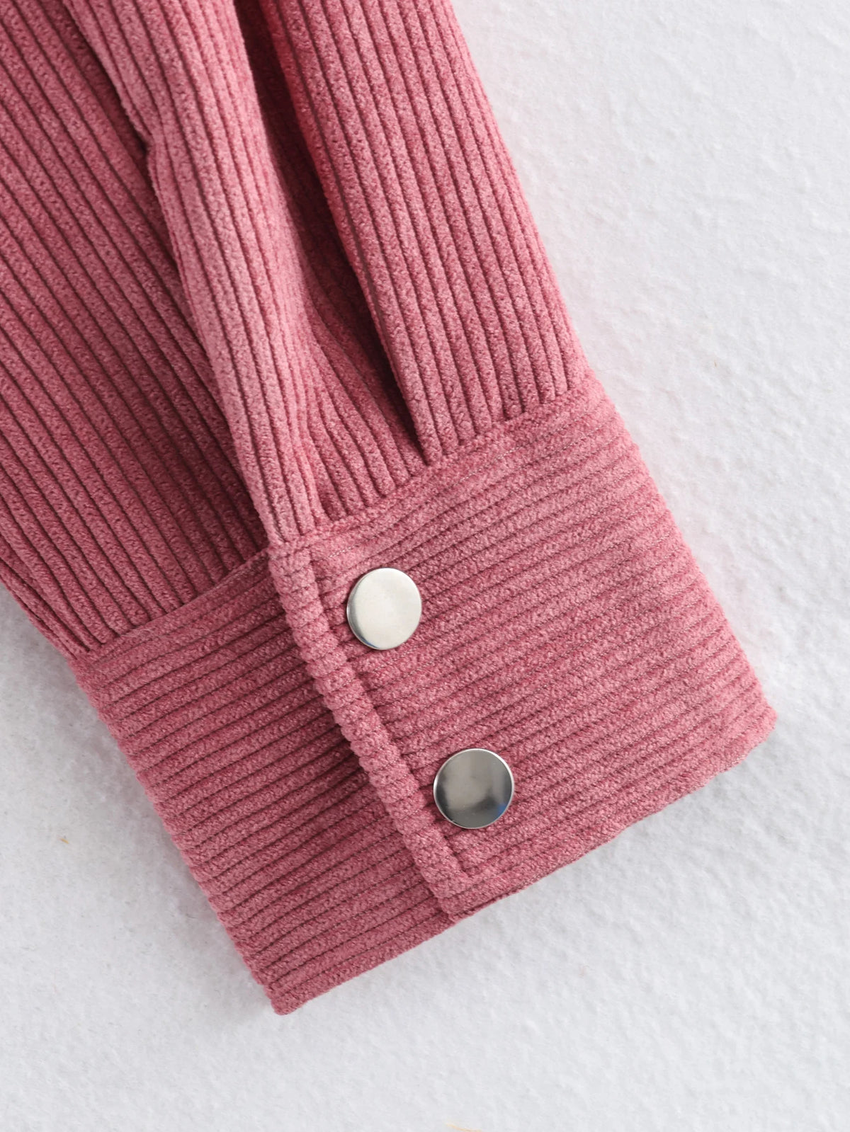 Veste décontractée rose SLTNX pour femme, coupe ample, style streetwear, avec fermeture éclair et poches, idéale pour la détente et le quotidien