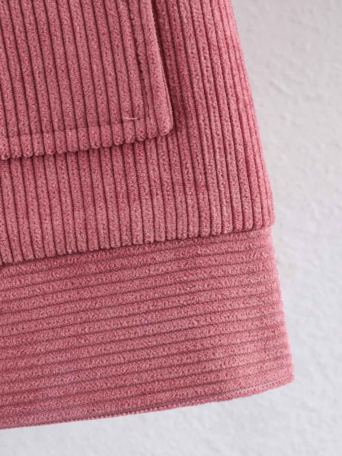 Veste décontractée rose SLTNX pour femme, coupe ample, style streetwear, avec fermeture éclair et poches, idéale pour la détente et le quotidien