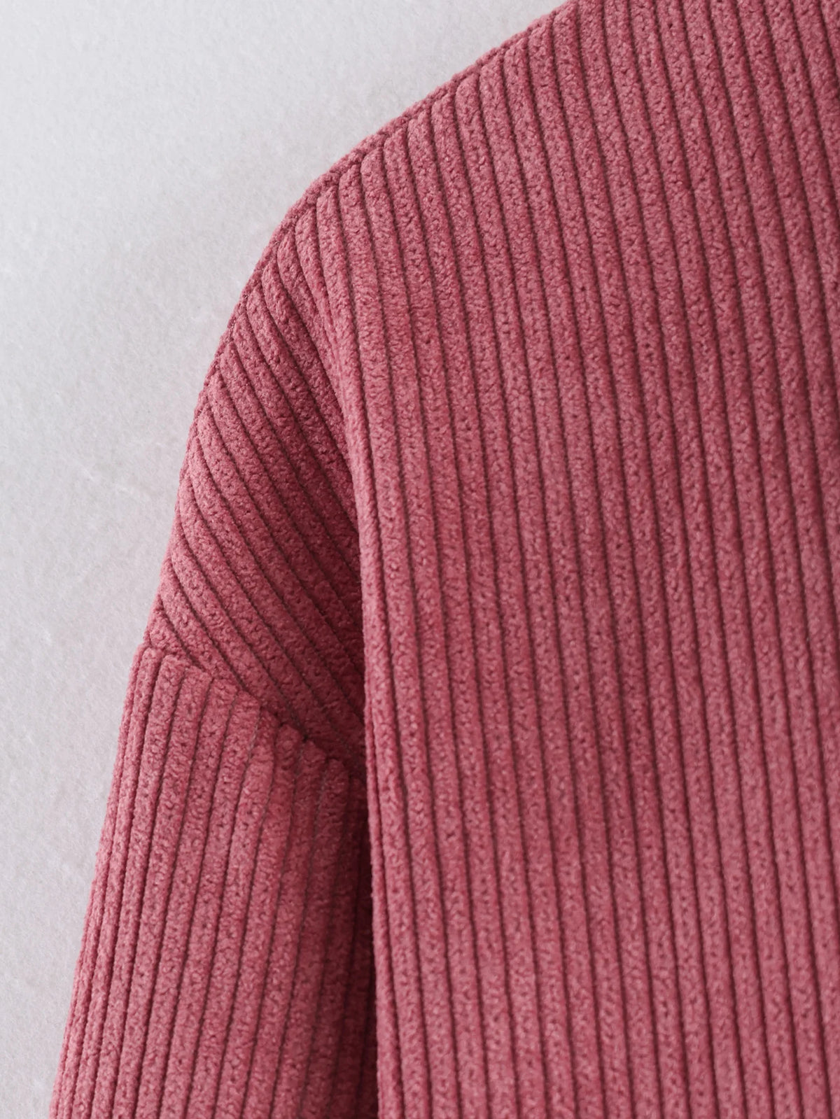 Veste décontractée rose SLTNX pour femme, coupe ample, style streetwear, avec fermeture éclair et poches, idéale pour la détente et le quotidien