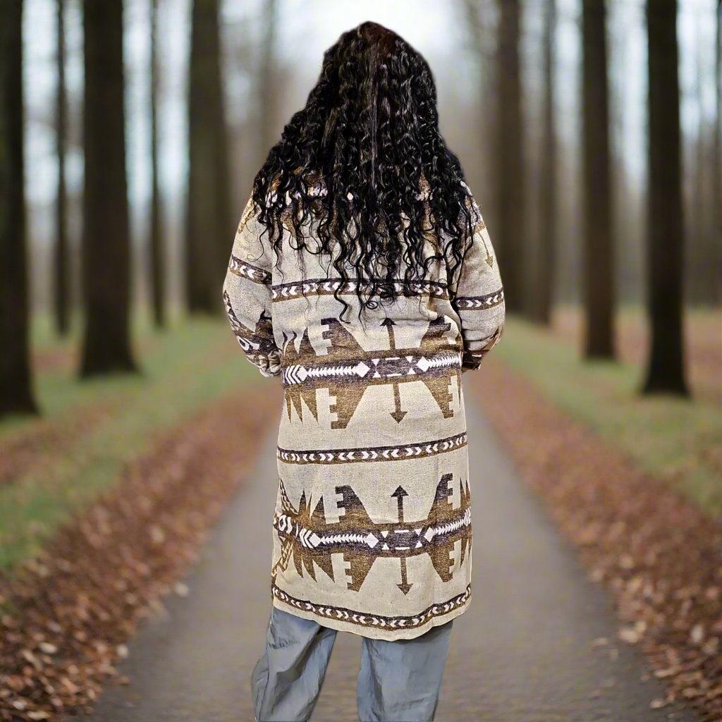 Long Coat (wool) No Hood (Beige)